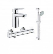 Набір змішувачів для душу Grohe хром 34105TS