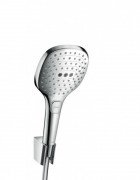 Душовий гарнітур з настінним тримачем Hansgrohe колекція Raindance Select E 120 1 25 м хром 26700000