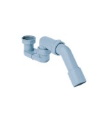 Сифон для ванни Hansgrohe колекція Axor сірий 60033000