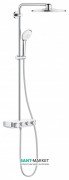 Душевая система Grohe Euphoria SmartControl 310 DUO с термостатом белая луна 26507LS0