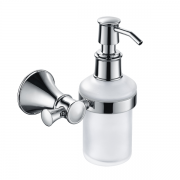 Дозатор рідкого мила настінний Imprese Podzima Ledove хром ZMK01170131