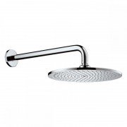 Верхній душ з тропічним душем Hansgrohe колекція Raindance S 300 Air EcoSmart 1jet хром 26601000