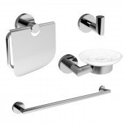 Набор аксессуаров Imprese Hranice 4 в 1 хром 100014