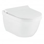 Унітаз підвісний Volle Solar Rimless + Сидіння тверде Slim SoftClose 13-93-363