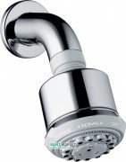Верхній душ Hansgrohe колекція Clubmaster 3jet хром / сірий 27475000