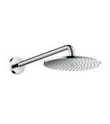 Верхній душ з тропічним душем Hansgrohe колекція Raindance S 240 1jet хром 27607000