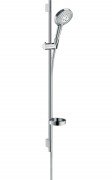 Душевой гарнитур со штангой Hansgrohe коллекция Raindance Select S 120 3jet P 90 см хром 27667000