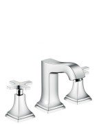 Смеситель для раковины двухвентильный встраиваемый Hansgrohe коллекция Metropol Classic хром 31306000