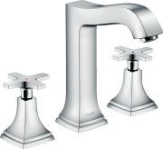 Смеситель для раковины двухвентильный встраиваемый Hansgrohe коллекция Metropol Classic хром 31307000