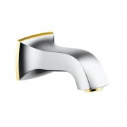 Излив на ванну Hansgrohe коллекция Metropol Classic хром/золото 13425090