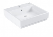 Раковина для ванної підвісна Grohe Cube Ceramic 50 см альпін-білий 3947800H