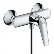 Смеситель для душа настенный однорычажный Hansgrohe коллекция Novus хром 71060000