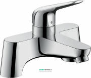 Змішувач одинважільний на борт ванни Hansgrohe колекція Novus хром 71043000