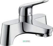 Змішувач одинважільний на борт ванни Hansgrohe колекція Novus хром 71043000