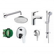 Набор скрытого монтажа Hansgrohe Focus хром 31945111