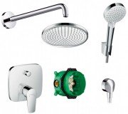 Набор скрытого монтажа Hansgrohe Talis E хром 71745222