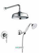 Комплект душової системи RESP CAESAR прихованого монтажу хром 150.378.211 CR