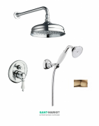 Комплект душової системи RESP CAESAR прихованого монтажу бронза 151.378.211 BR