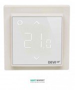 Терморегулятор для теплої підлоги Devi DEVIreg Smart білий 140F1141
