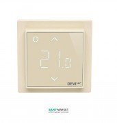Терморегулятор для теплої підлоги Devi DEVIreg Smart слонова кістка 140F1142