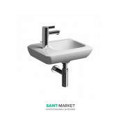 Раковина для ванной на тумбу Kolo Life 40 левосторонняя с покрытием Reflex белая M22441900