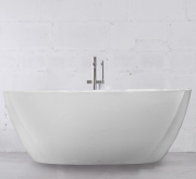 Ванна мармурова окремостояча Буль-Буль Albert 175х77х64 біла 10175001