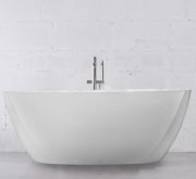 Ванна мармурова окремостояча Буль-Буль Albert 175х77х64 біла 10175001