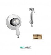 Набір для гігієнічного душу RESP CAESAR прихованого монтажу бронза 151.378.210 BR