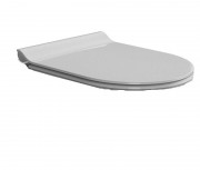 Кришка з сидінням для унітазу GSI Pura з мікроліфтом білий MS86CSN11