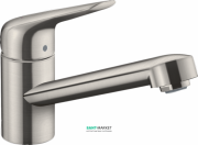 Смеситель для кухни однорычажный Hansgrohe коллекция M42 нержавеющая сталь 71808800