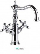 Змішувач для раковини двухвентильний RESP TIBERIUS хром 140.146 / A CR