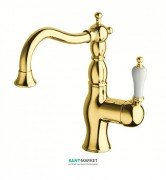 Змішувач для раковини одноважеля RESP CAESAR золото 152.378.352 / A ORO