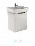 Тумба с раковиной подвесная Kolo Rekor 60 см белый глянец K99026000