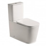 Унітаз підлоговий компакт Volle Puerta Rimless + сидіння тверде Slim slow-closing 13-16-075