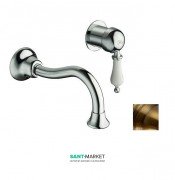 Змішувач для раковини настінний RESP CAESAR бронза 151.378.324 BR