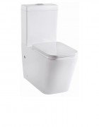 Унитаз напольный компакт Volle Libra + сиденье твердое Slim slow-closing 13-41-506