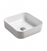 Раковина для ванной накладная Volle белая 13-01-035