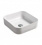 Раковина для ванной накладная Volle белая 13-01-035