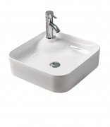 Раковина для ванной накладная Volle белая 13-01-038