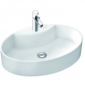 Раковина для ванной Marmorin Toni 60х40 см литой камень белый 495 060 020 xx x