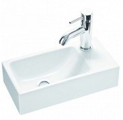 Раковина для ванної Marmorin Elara 3 40х20 см литий камінь білий 410 040 020 xx x