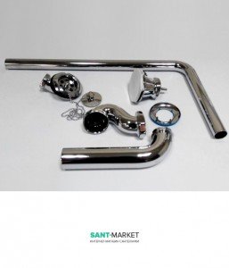 Злив-перелив для ванни Marmorin Fama хром ZOPCC