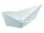 Раковина для ванної Marmorin Palera 59,6х27,7 см литий камінь білий 585 060 020 xx x