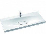 Раковина для ванной Marmorin Noel 100х45 см литой камень белый 581 100 020 xx x