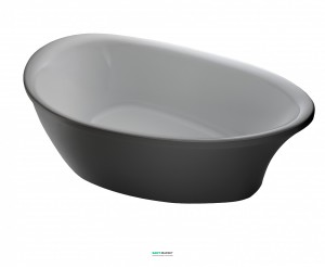 Ванна акриловая овальная Volle 180х90х64 белая 12-22-189