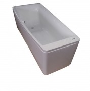 Ванна акрилова асиметрична Volle 170х75х63 біла TS-102 / L