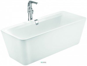 Ванна акриловая Volle 180х80х62 белая 12-22-110C