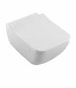 Унитаз Villeroy&Boch Venticello Direct Flush с покрытием Ceramic Plus и сиденьем Soft Close 4611RSR1