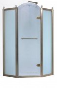 Душова кабіна Volle Grand Tenerife Bronze 100х100х200 без піддону 10-22-166 Bronze