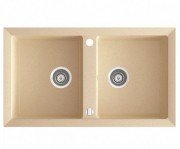 Мийка для кухні Marmorin Cire 2k 87х50 см штучний камінь Magranit сафарі 375 203 001